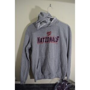 Washington Nationals YOUTH XL Gray Baseball Pullover HOODIE C423